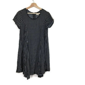 Urban Outfitters Dresses - Silence + Noise Windowpane Plaid Swing Dress Black Urban Outfitters Dresses - Silence + Noise Windowpane Plaid Swing Dress Black